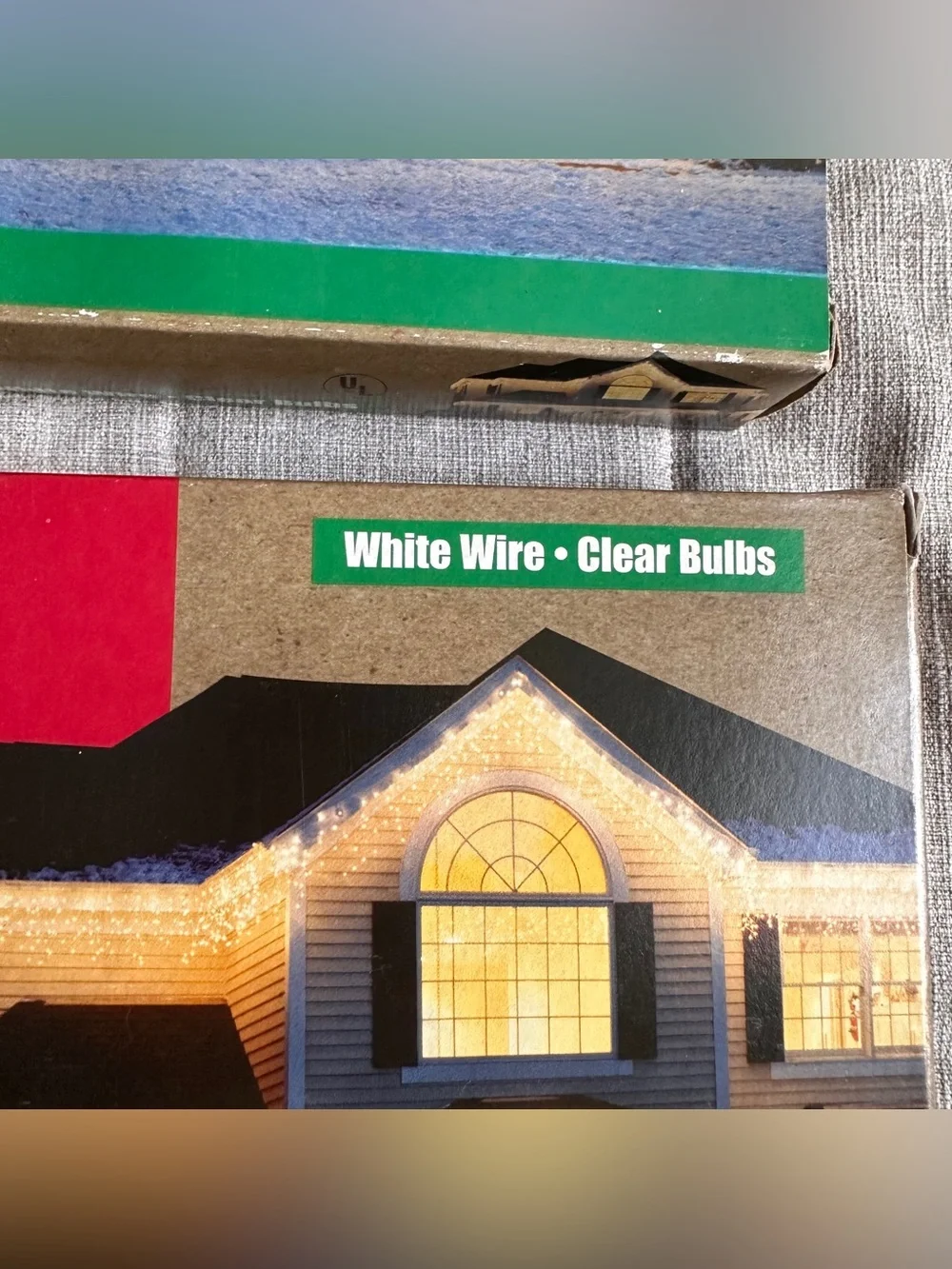 VTG Trimmerry Ultra Bright Icicle Lights 100 Clear Bulbs 8.5 Feet 2 Boxes TESTED